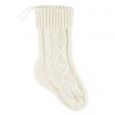 Weihnachten Socke aus weiß
