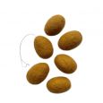 Ostern Anhänger Eier Filz Mango (10St.)
