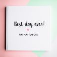Best Day Ever Gästebuch Bonjour to You