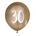 Ballon Gold 30 (5Stk) Hootyballoo