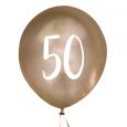 Ballon Gold 50 (5Stk) Hootyballoo