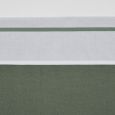 Meyco Wiegenhandtuch Paspelierung waldgrün (75x100cm)