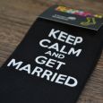 Socken Keep Calm & Get Married