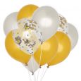 Ballons Mix Silber & Gold (10 Stück) House of Gia