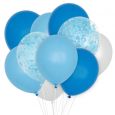 Luftballons Mix Blau (10Stk) House of Gia