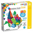 Magna Tiles Clear Colors Haus-Set (28 Stück)