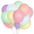 Luftballons Pastell multi mix (12Stk) House of Gia