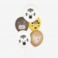 Luftballons Mini-Safari (5 Stück) My Little Day