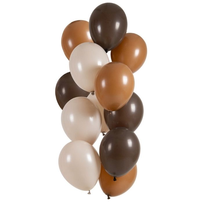Ballonmischung Mokka-Schokolade (12 Stück)