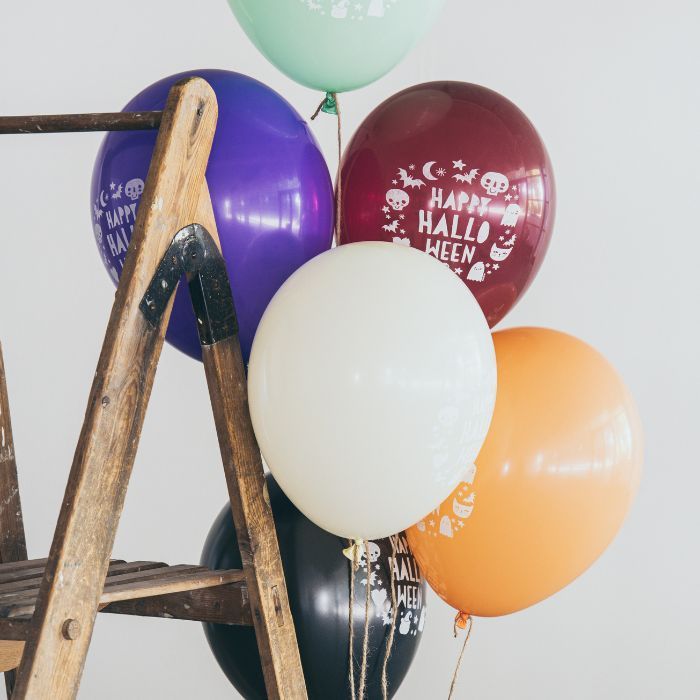 Luftballons Happy Halloween (6 Stück)