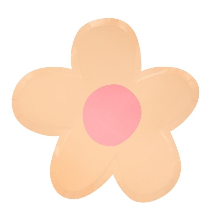 Teller Gänseblümchen Glückliche Blumen (8St.) Meri Meri