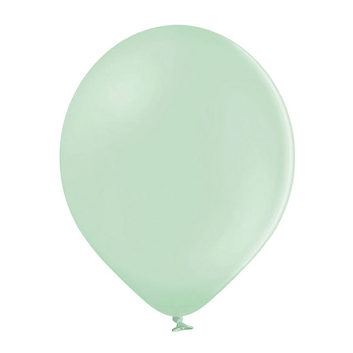 Pastellfarbene Luftballons Pistazie (10 Stk.)
