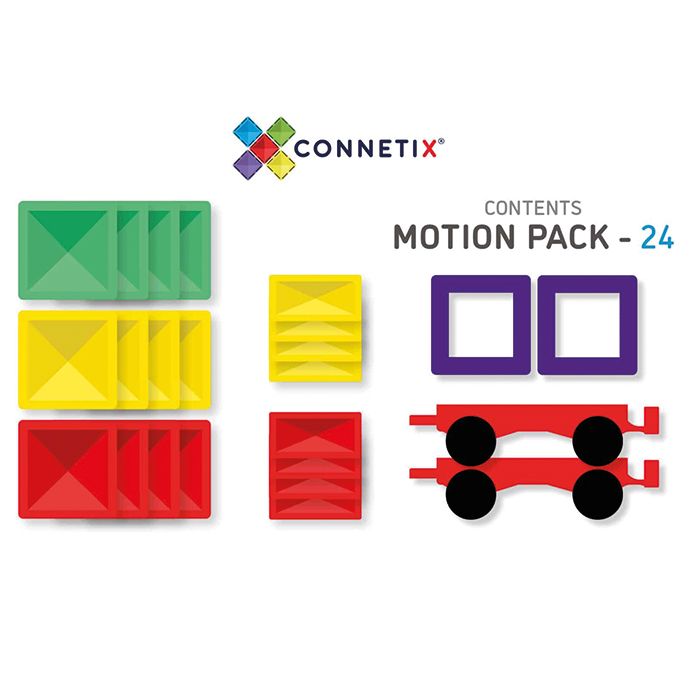 Connetix Tiles Motion Pack (24 Stück)