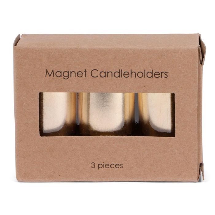 Jens Living magnetische Kerzenhalter gold (3 Stück)