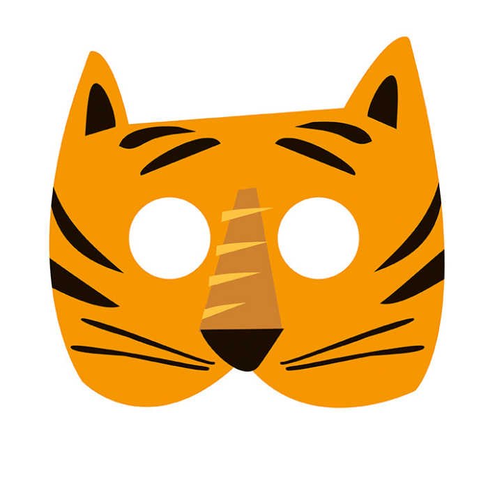 Wildtier-Masken Safari (8St.)