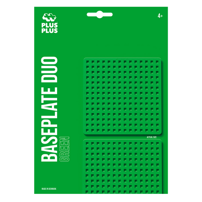 Plus-Plus Basis-Bauplatte grün