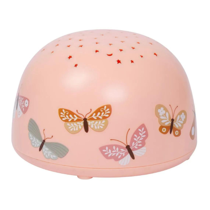 A Little Lovely Company Projektorlampe Schmetterlinge