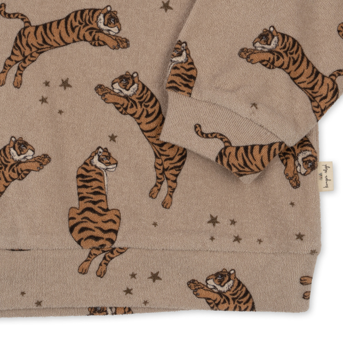 Konges Slojd Pullover Itty Tiger sand