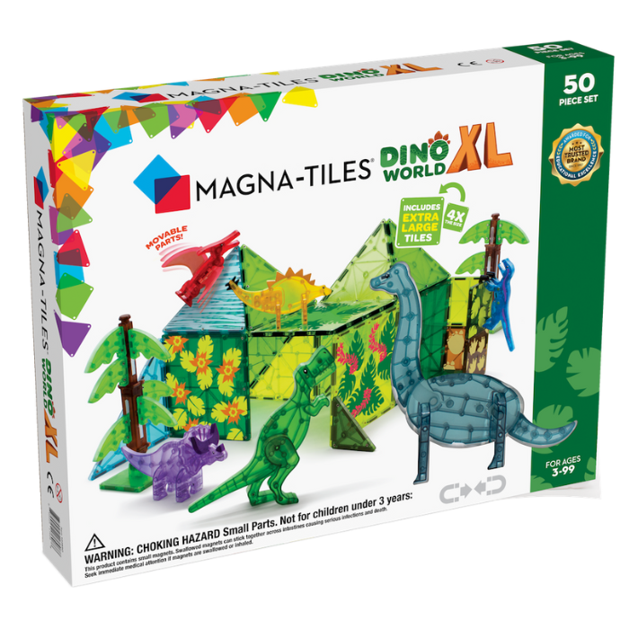 Magna Tiles Dino World XL (50 Stück)