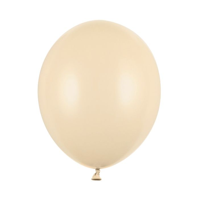 Pastellfarbene Luftballons Beige (10Stk)