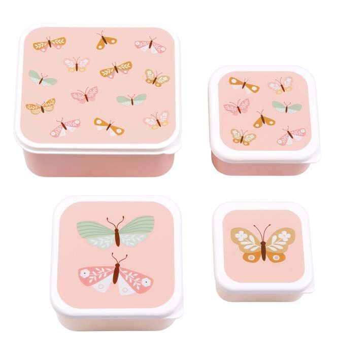 Butterfly Lunchbox & Snackbox A Little Lovely Company