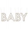 Hölzerne Dekoration Buchstaben BABY Botanical Baby Ginger Ray