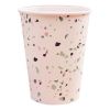 Becher terrazzo eco Mix it Up Eco Ginger Ray