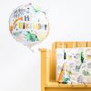 Folienballon Happy Birthday Dino brüllt 45cm
