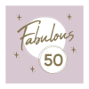 Servietten Fabulous 50 rosa (20Stück)