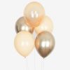 Luftballons Mix Pfirsich (10St.)
