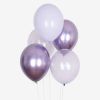Luftballons mix lila (10Stk)
