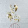 Confetti ballonnen goud (6st) House of Gia 
