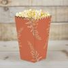 Popcornbecher Terrakotta-Zweige (8 Stück)