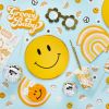 Smiley-Teller (8 Stück) Peace Love Party Hootyballoo