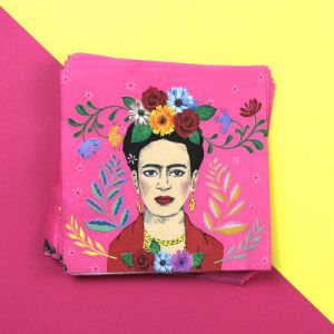 Boho Gebäckservietten Frida Kahlo (20Stück) Talking Tables