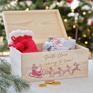 Holzgeschenkbox Frohe kleine Weihnachten Ginger Ray