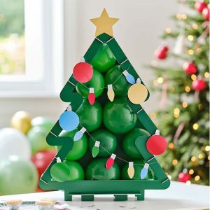 Frohes kleines Weihnachtsbaum-Ballon-Mosaik Ginger Ray