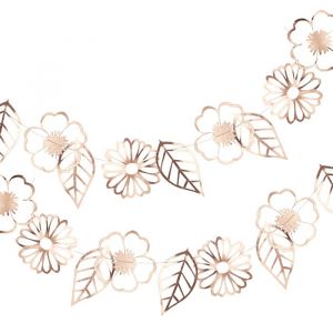 Girlandenblumen, ausgeschnitten, roségold, Ditsy Floral Ginger Ray