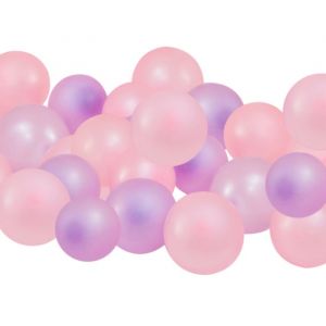 Ballons rosa & lila 13cm Ginger Ray