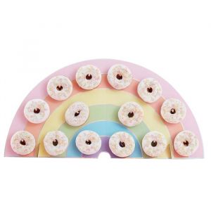Donut Wall Rainbow Pastell-Geburtstagsparty Ginger Ray