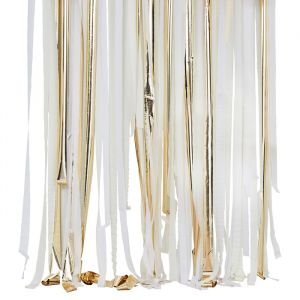 Streamer Backdrop metallic gold Mix It Up Ginger Ray