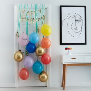 Decoratie kit Birthday Surprise Mix it Up Brights Ginger Ray