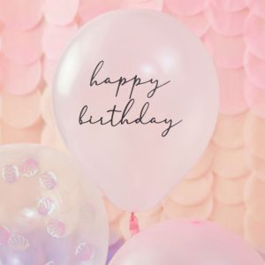 Luftballons alles Gute zum Geburtstag Mermaid Magic (5St.) Ginger Ray