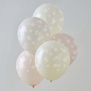 Ballons mischen Ditsy Daisy Ginger Ray (5pcs)