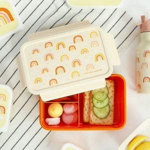 A Little Lovely Company bento Lunchbox Regenbögen