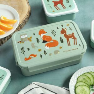 A Little Lovely Company bento-Lunchbox Waldfreunde