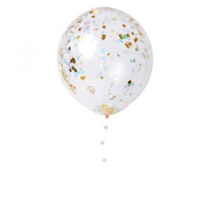 Ballonnenset holografisch (8st) Meri Meri