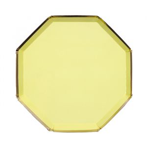 Gebäckteller gelb (8 Stück) Meri Meri
