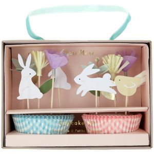 Spring Bunny Oster-Cupcake-Set Meri Meri
