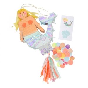 Mini-Meerjungfrauen-Pinata Lass uns Meerjungfrauen sein Meri Meri